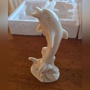 Vintage 1990 Lenox Treasury Of Dolphins Figure